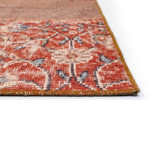 Load image into Gallery viewer, Liora Manne Havana Patchwork Indoor Outdoor Area Rug Rust 4&#39;11&quot; x 7&#39;6&quot;