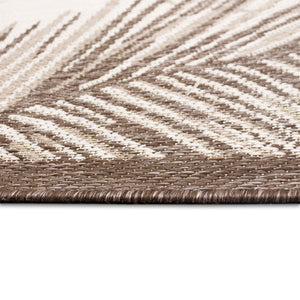 Liora Manne Malibu Palm Indoor Outdoor Area Rug Neutral
