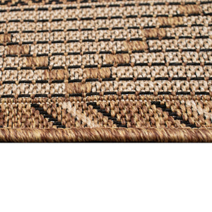 Liora Manne Monterey Delicate Diamond Indoor Outdoor Area Rug Black