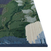 Load image into Gallery viewer, Liora Manne Marina Floral Indoor Outdoor Area Rug Navy