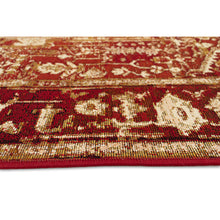 Load image into Gallery viewer, Liora Manne Marina Heriz Indoor Outdoor Area Rug Burgundy