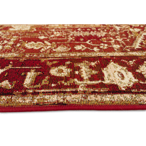 Liora Manne Marina Heriz Indoor Outdoor Area Rug Burgundy