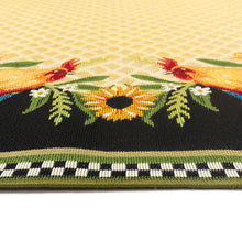 Load image into Gallery viewer, Liora Manne Marina Country Rooster Indoor Outdoor Area Rug Yellow