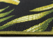 Load image into Gallery viewer, Liora Manne Marina Jungle Leaves Indoor Outdoor Rug Area Black