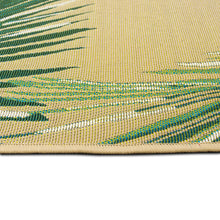 Load image into Gallery viewer, Liora Manne Marina Palm Border Indoor Outdoor Area Rug Sisal