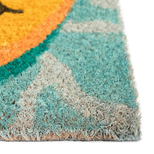 Load image into Gallery viewer, Liora Manne Natura This Is Our Happy Place Outdoor Door Mat Aqua