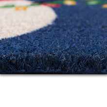 Load image into Gallery viewer, Liora Manne Natura Frosty And Bright Outdoor Door Mat Navy 1&#39;6&quot; x 2&#39;6&quot;