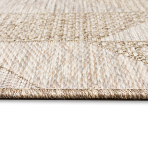 Liora Manne Orly Angles Indoor Outdoor Area Rug Natural