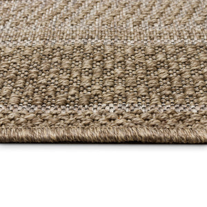 Liora Manne Orly Border Indoor Outdoor Area Rug Natural