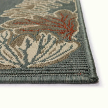 Load image into Gallery viewer, Liora Manne Riviera Reef Border Indoor Outdoor Area Rug Ocean