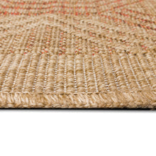 Load image into Gallery viewer, Liora Manne Sahara Links Indoor Outdoor Area Rug Terracotta