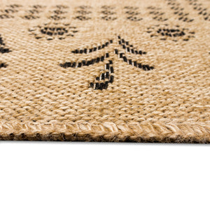 Liora Manne Sahara Block Print Border Indoor Outdoor Area Rug Natural