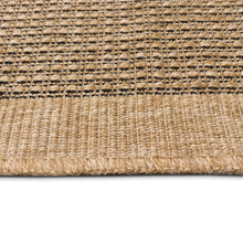 Load image into Gallery viewer, Liora Manne Sahara Texture Border Indoor Outdoor Area Rug Natural