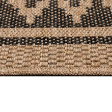 Load image into Gallery viewer, Liora Manne Sahara Diamond Border Indoor Outdoor Area Rug Natural