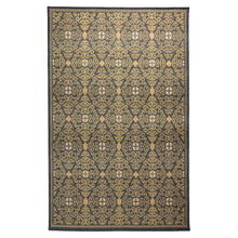 Load image into Gallery viewer, Liora Manne Patio Suzani Diamonds Indoor Outdoor Area Rug Navy