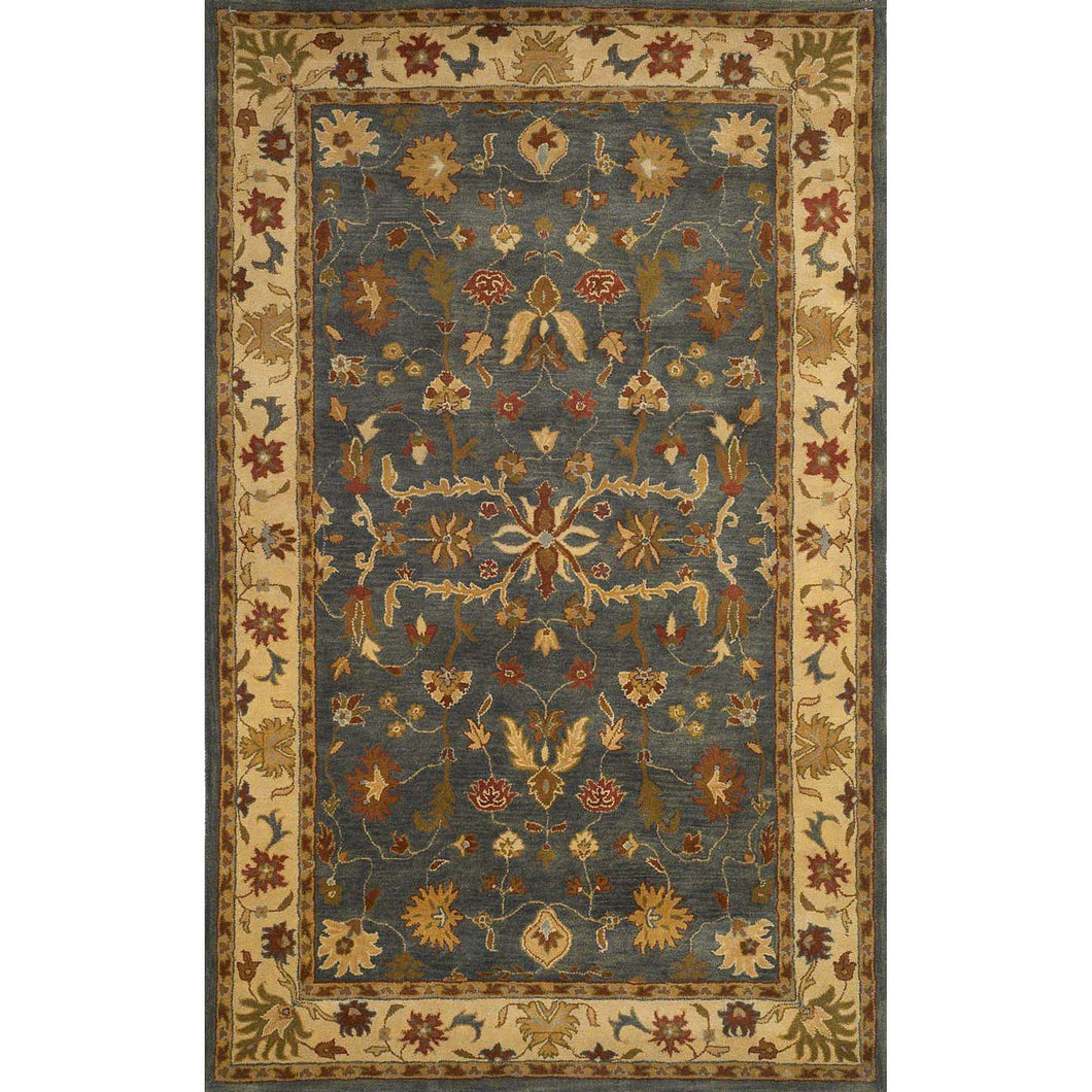 Liora Manne Petra Oushak Indoor Rug Blue 9' x 12'