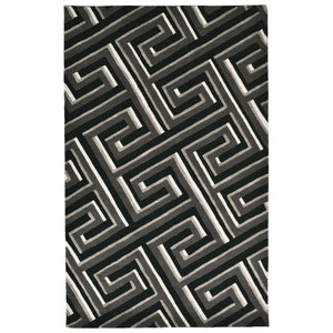 Liora Manne Roma Maze Indoor Rug Grey