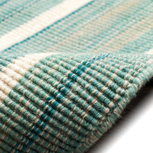 Load image into Gallery viewer, Liora Manne Aruba Faded Stripe Indoor Area Rug Aqua