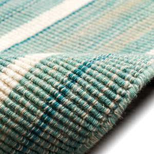 Liora Manne Aruba Faded Stripe Indoor Area Rug Aqua