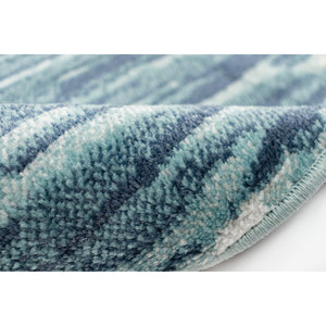 Liora Manne Aurora Strata Indoor Rug Blue