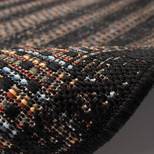 Load image into Gallery viewer, Liora Manne Avena Mosaic Stripe Indoor Outdoor Area Rug Midnight