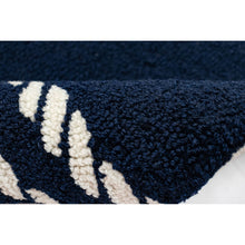 Load image into Gallery viewer, Liora Manne Capri Ropes Indoor Outdoor Area Rug Navy