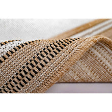 Load image into Gallery viewer, Liora Manne Carmel Multi Border Indoor Outdoor Area Rug Sand
