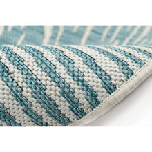 Load image into Gallery viewer, Liora Manne Carmel Palm Indoor Outdoor Area Rug Aqua