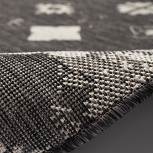 Load image into Gallery viewer, Liora Manne Carmel Porto Indoor Outdoor Area Rug Black