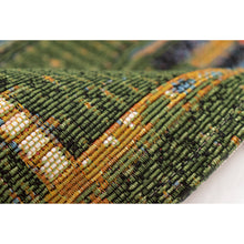 Load image into Gallery viewer, Liora Manne Esencia Tribal Stripe Indoor Outdoor Mat Green