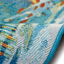 Load image into Gallery viewer, Liora Manne Esencia Fantasea Indoor Outdoor Mat Ocean