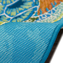 Load image into Gallery viewer, Liora Manne Esencia Seaturtle Garden Indoor Outdoor Mat Ocean