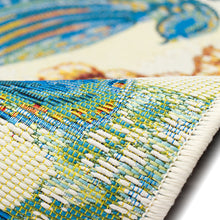 Load image into Gallery viewer, Liora Manne Esencia Flora Fauna Indoor Outdoor Mat Cream