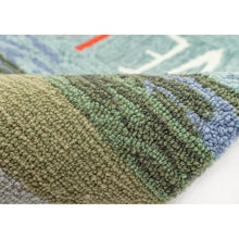 Load image into Gallery viewer, Liora Manne Frontporch Live Love Lake Indoor Outdoor Area Rug Water