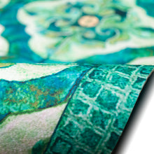 Load image into Gallery viewer, Liora Manne Illusions Madrid Indoor Outdoor Area Mat Emerald