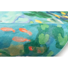 Load image into Gallery viewer, Liora Manne Illusions Peaceful Pond Indoor Outdoor Mat Seafoam