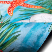 Load image into Gallery viewer, Liora Manne Illusions Coastal Christmas Ornaments Indoor Outdoor Mat Ocean