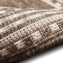 Load image into Gallery viewer, Liora Manne Malibu Etched Border Indoor Outdoor Area Rug Neutral