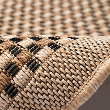 Load image into Gallery viewer, Liora Manne Monterey Basket Indoor Outdoor Area Rug Black