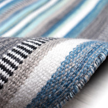 Load image into Gallery viewer, Liora Manne Sonoma Malibu Stripe Indoor Outdoor Area Rug Seascape