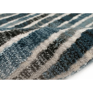 Liora Manne Soho Stripe Indoor Area Rug Blue