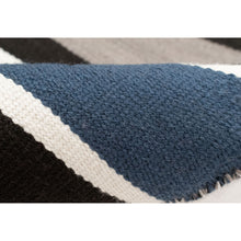 Load image into Gallery viewer, Liora Manne Sorrento Cabana Stripe Indoor Outdoor Area Rug Navy