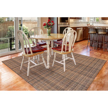 Load image into Gallery viewer, Liora Manne Preston Plaid Indoor Outdoor Area Rug Sisal