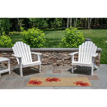 Load image into Gallery viewer, Liora Manne Frontporch Crabs Indoor Outdoor Area Rug Natural