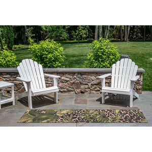Liora Manne Marina Safari Indoor Outdoor Area Rug Green