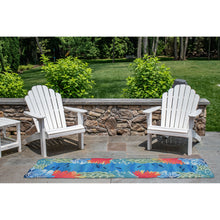 Load image into Gallery viewer, Liora Manne Visions IV Reef Border Indoor Outdoor Area Rug Blue