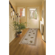 Load image into Gallery viewer, Liora Manne Frontporch Honeycomb Bee Indoor Outdoor Area Rug Natural