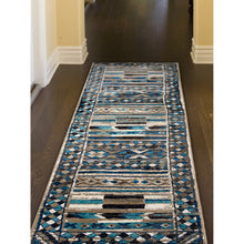 Load image into Gallery viewer, Liora Manne Ashford Tribal Indoor Area Rug Cool