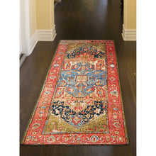 Load image into Gallery viewer, Liora Manne Marina Heriz Indoor Outdoor Area Rug Red