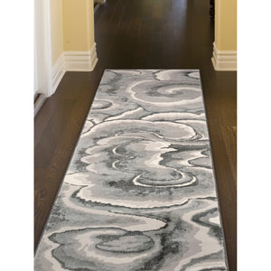 Liora Manne Soho Clouds Indoor Area Rug Charcoal